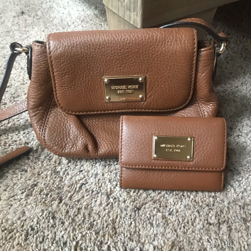 Michael Kors Crossbody and Wallet